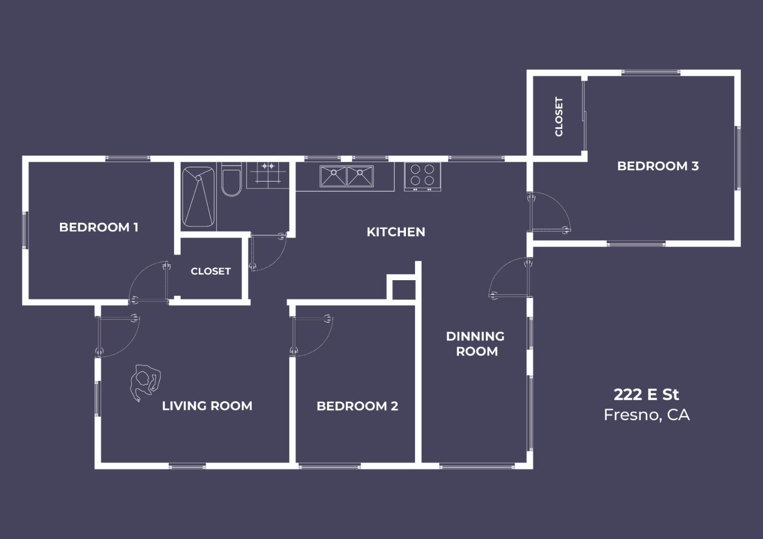 222 E St, Fresno, CA 93706