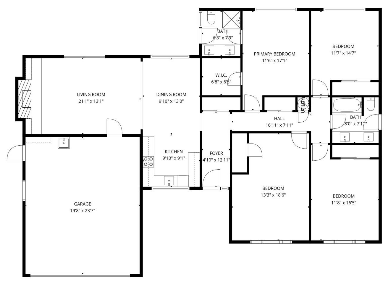 5443 N Prospect Ave, Fresno, CA 93711