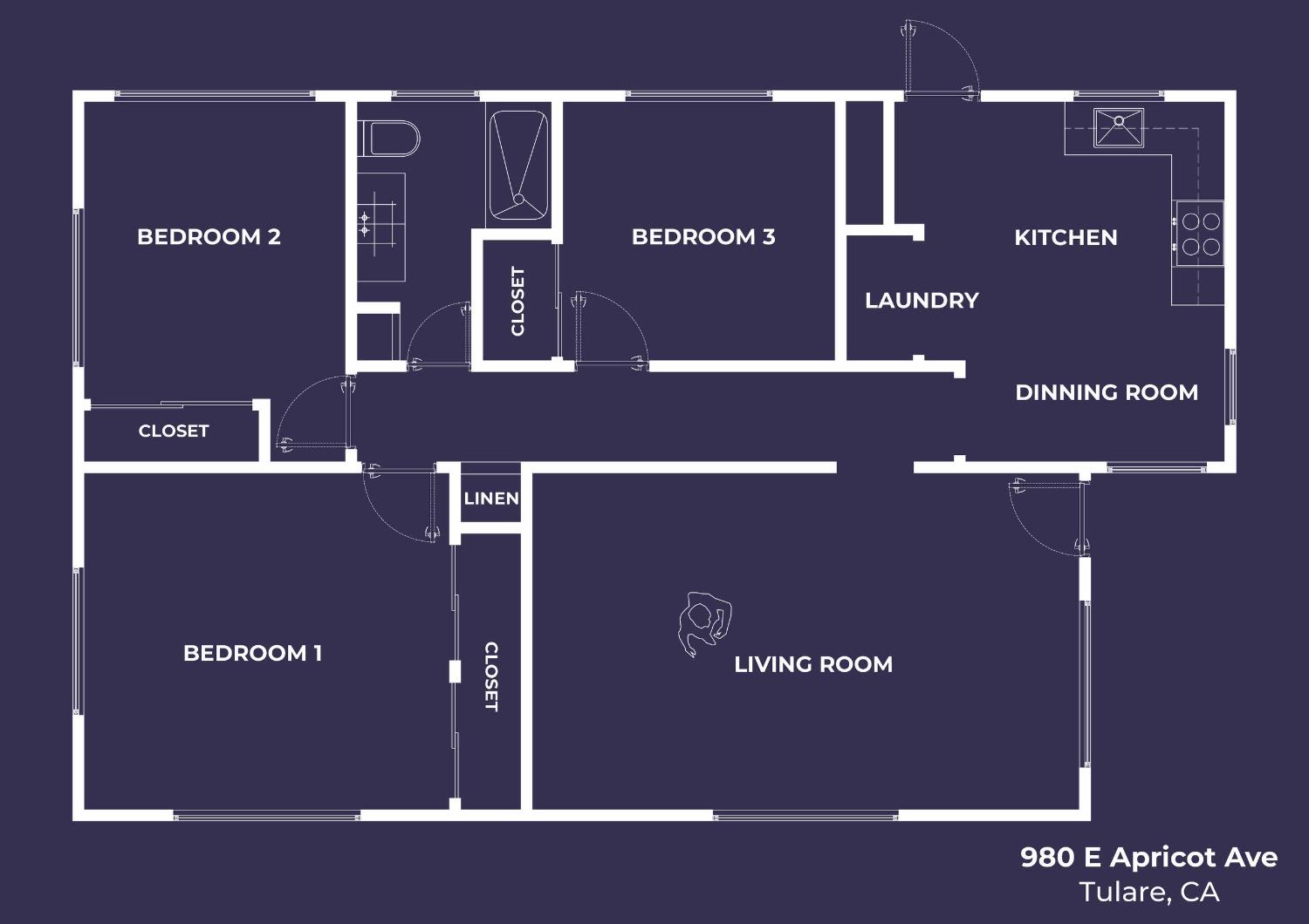 980 E Apricot Ave, Tulare, CA 93274