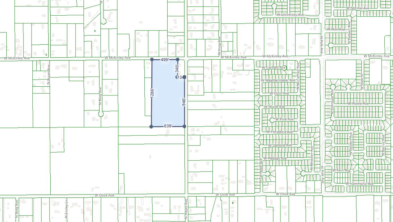 17 Acres McKinley and Hayes, Fresno, CA 93723