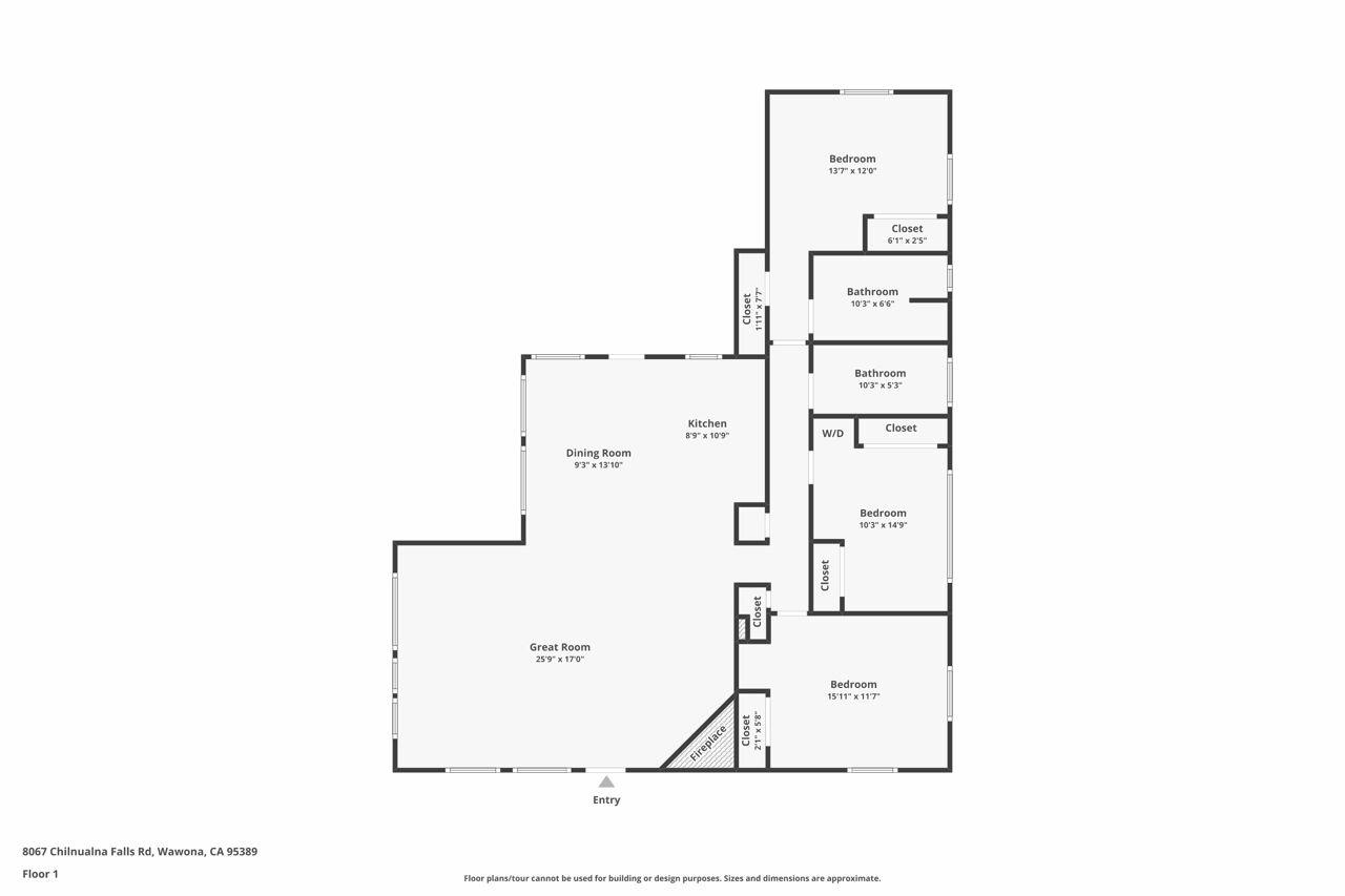 8067 Chilnualna Falls Rd, Wawona, CA 95389