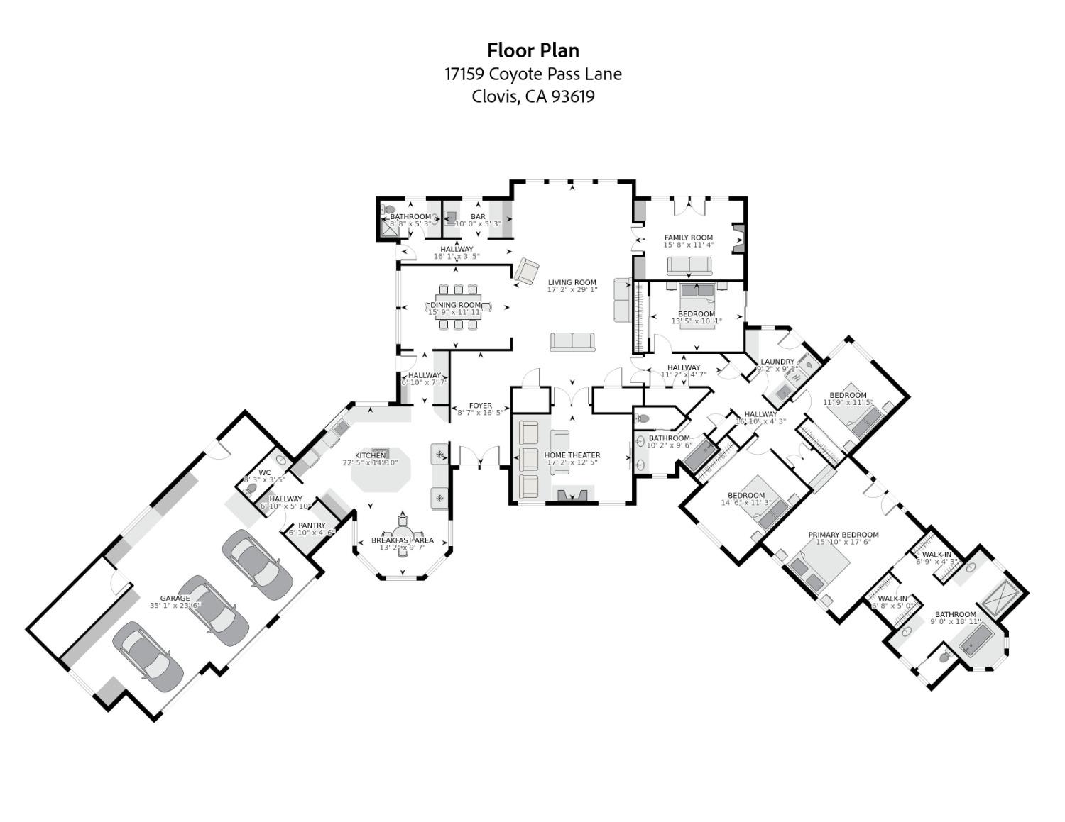 17159 Coyote Pass Ln, Clovis, CA 93619