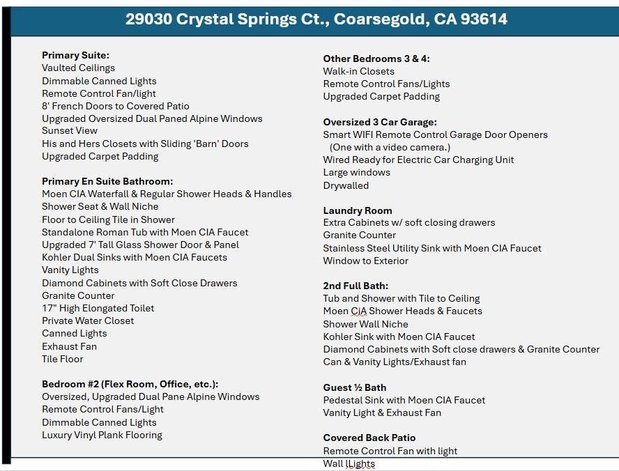 29030 Crystal Spings Ct, Coarsegold, CA 93614