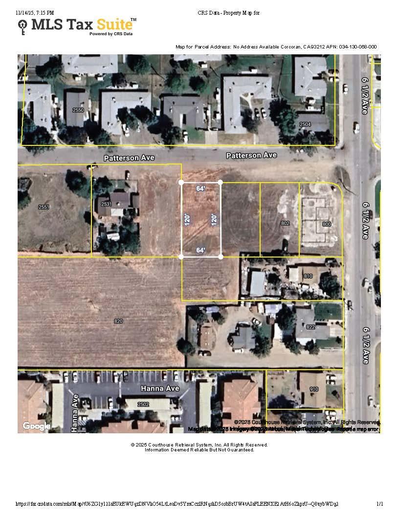 0 0 Patterson, Corcoran, CA 93212
