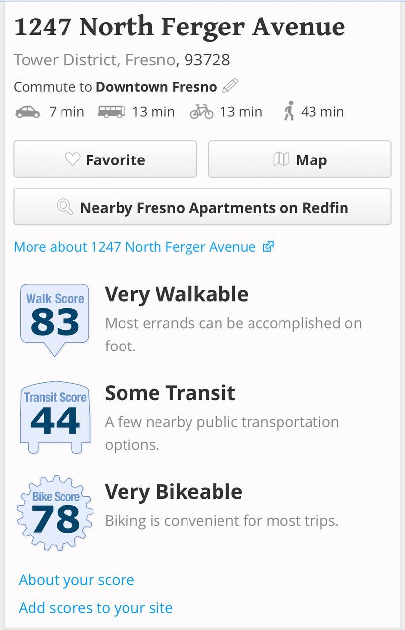 1247 N Ferger Ave, Fresno, CA 93728