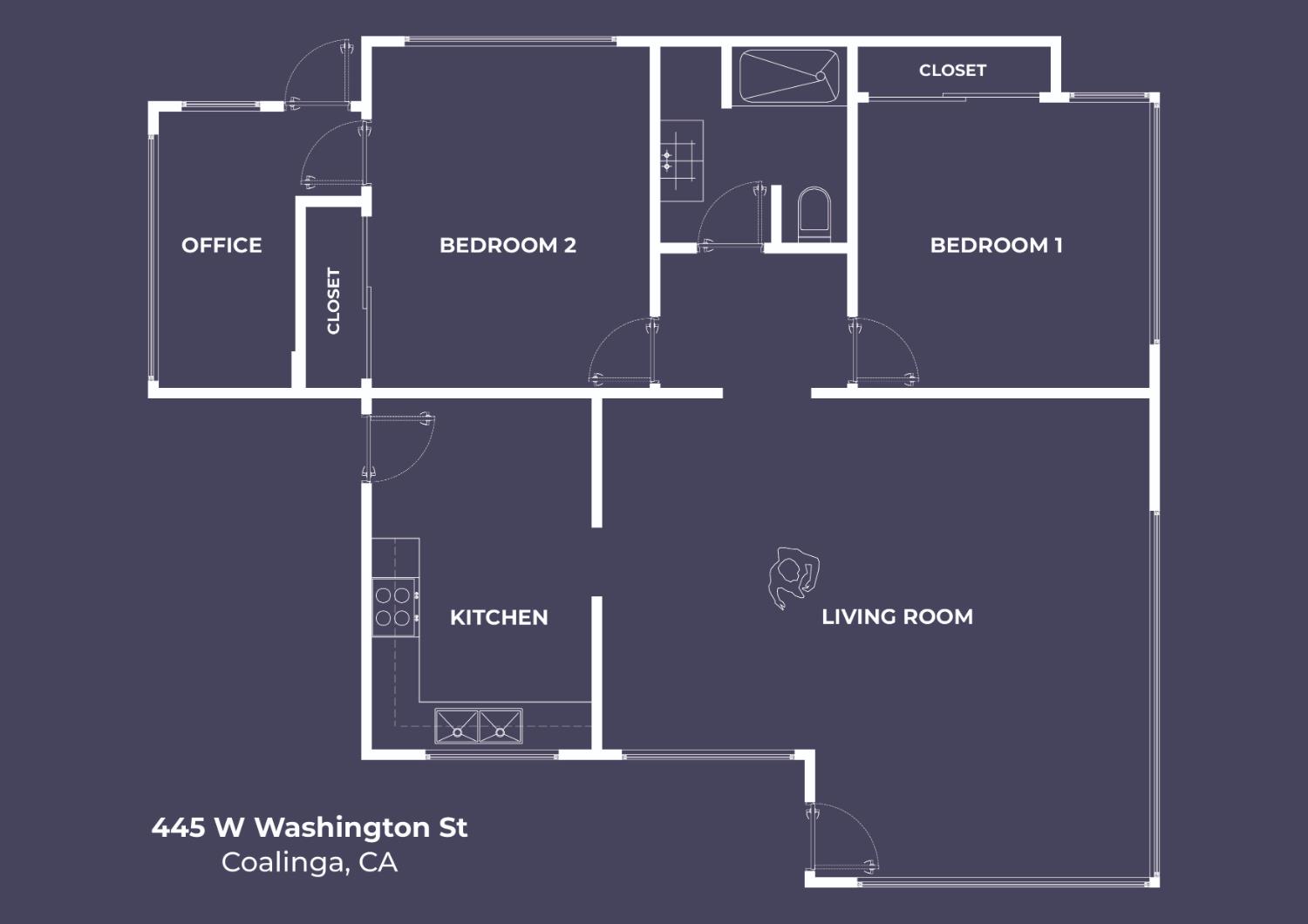 445 W Washington St, Coalinga, CA 93210