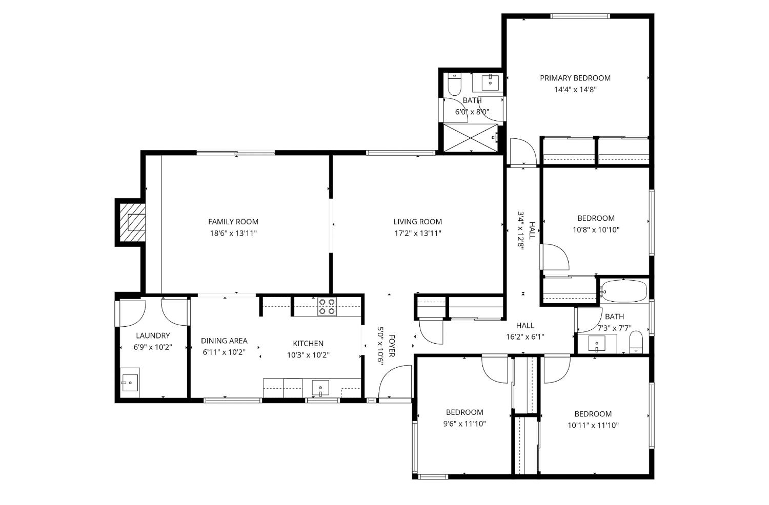 1295 E Almendra Dr, Fresno, CA 93710