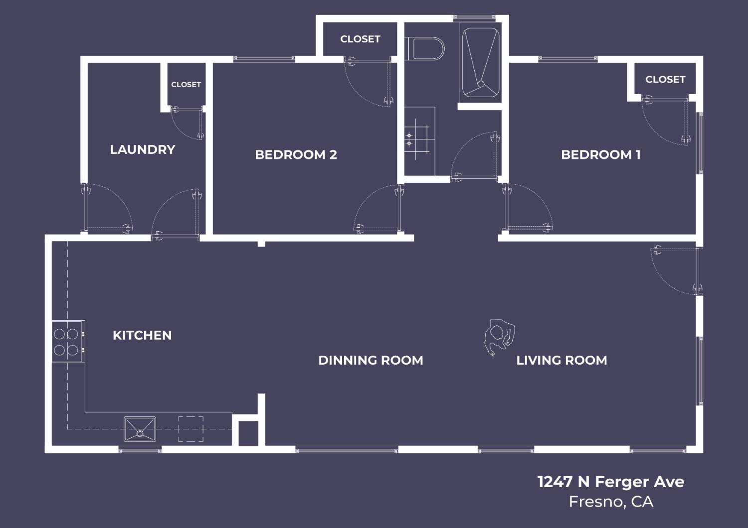 1247 N Ferger Ave, Fresno, CA 93728