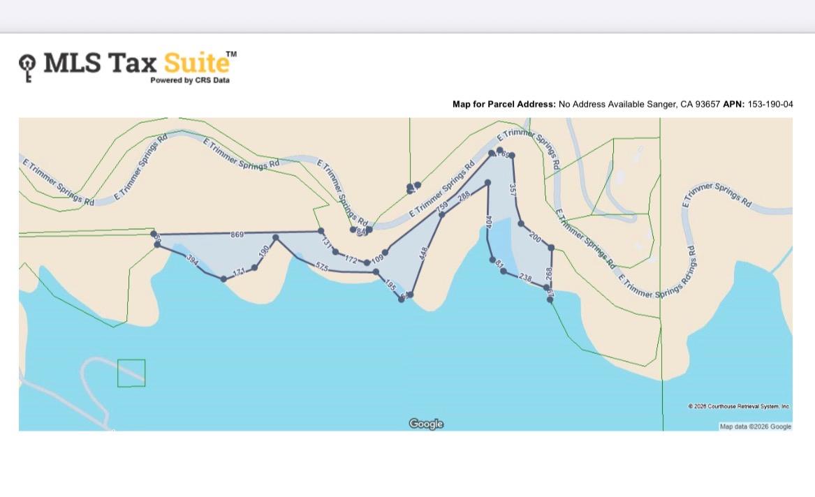 0 0 Trimmer Springs Rd, Sanger, CA 93657