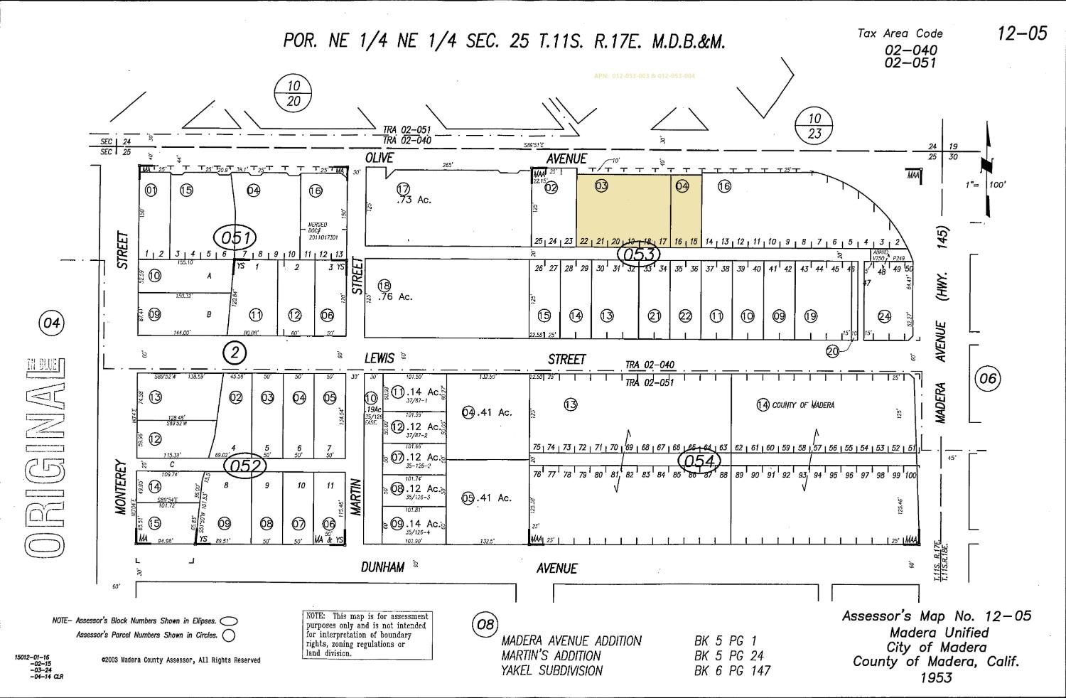 116 120 W Olive, Madera, CA 93637
