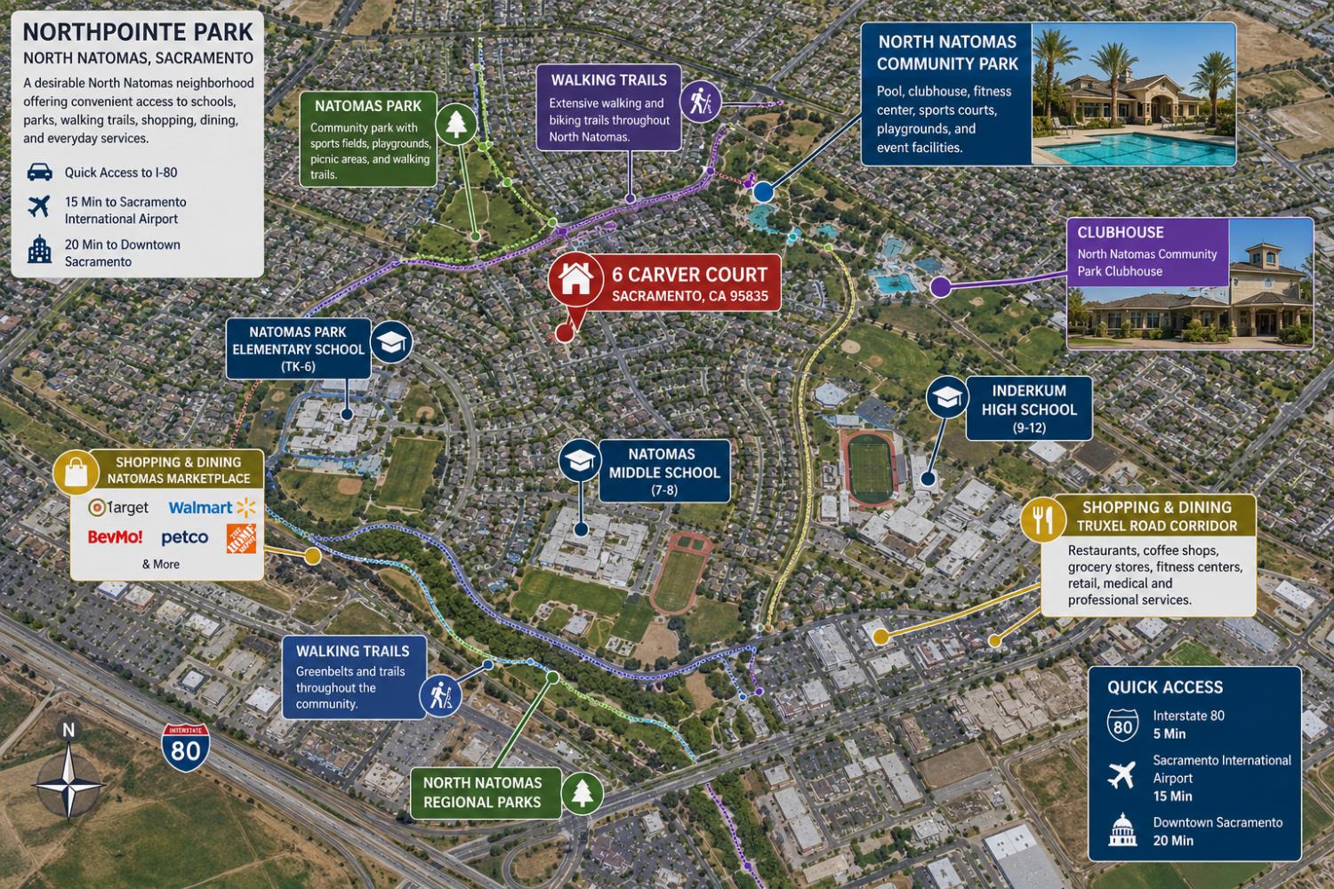 6 Carver Ct, Sacramento, CA 95835