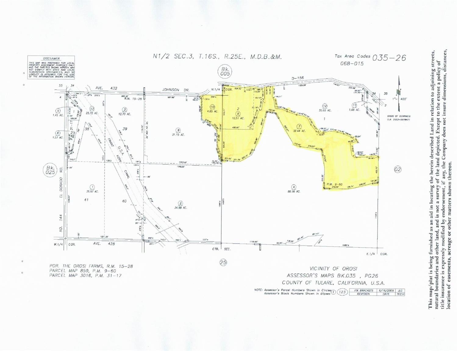 1 TBA, Orosi, CA 93647