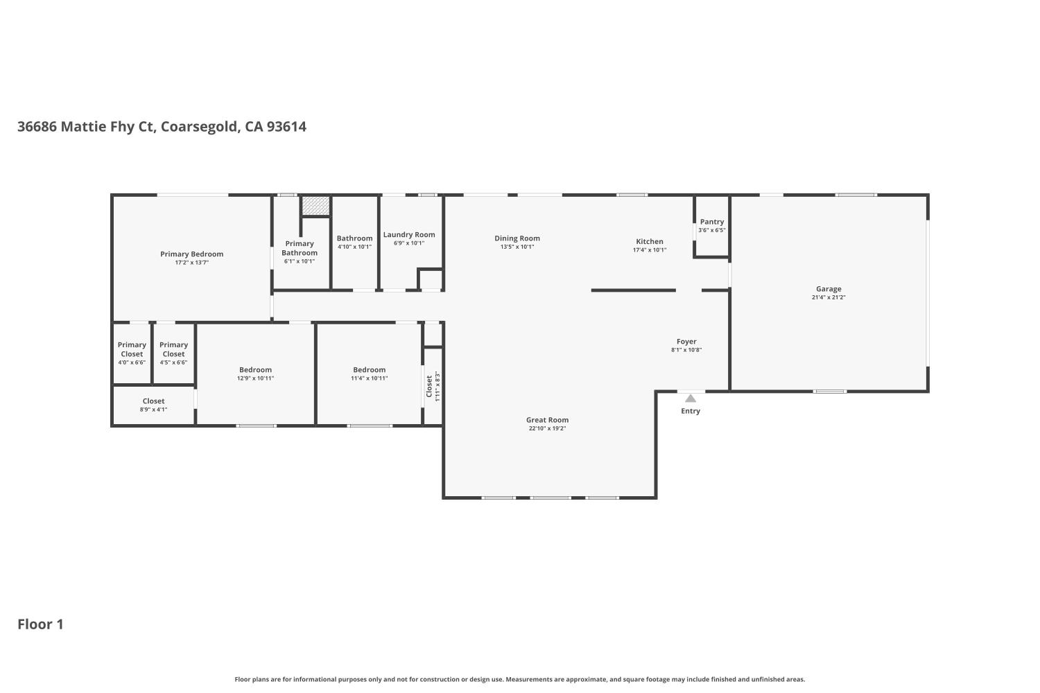 36686 Mattie Fhy Ct, Coarsegold, CA 93614