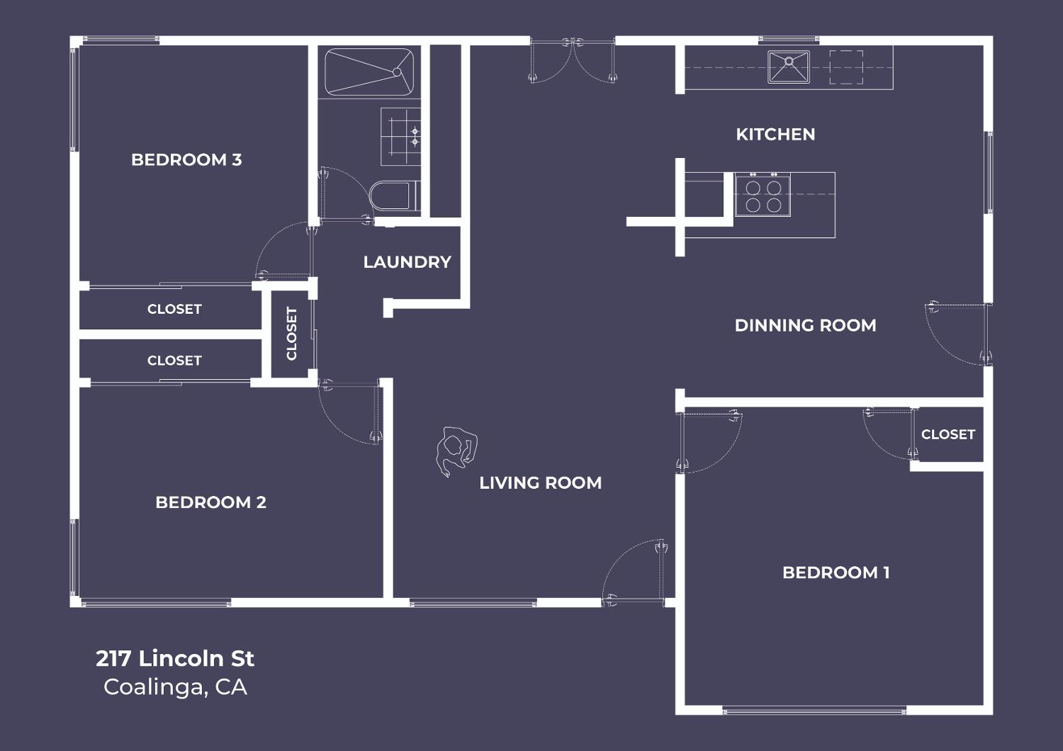217 N Lincoln St, Coalinga, CA 93210