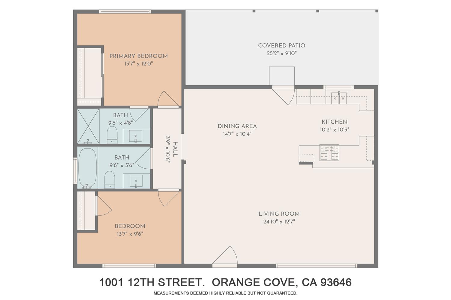 1001 12Th St, Orange Cove, CA 93646