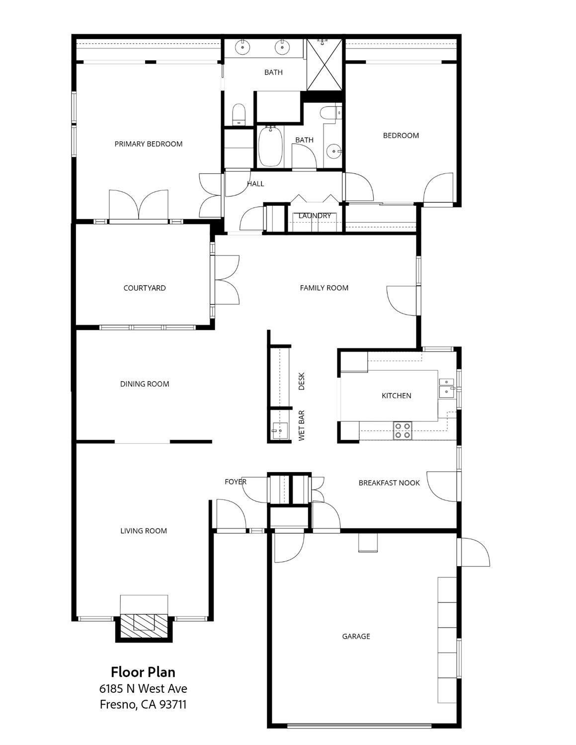 6185 N West Ave, Fresno, CA 93711