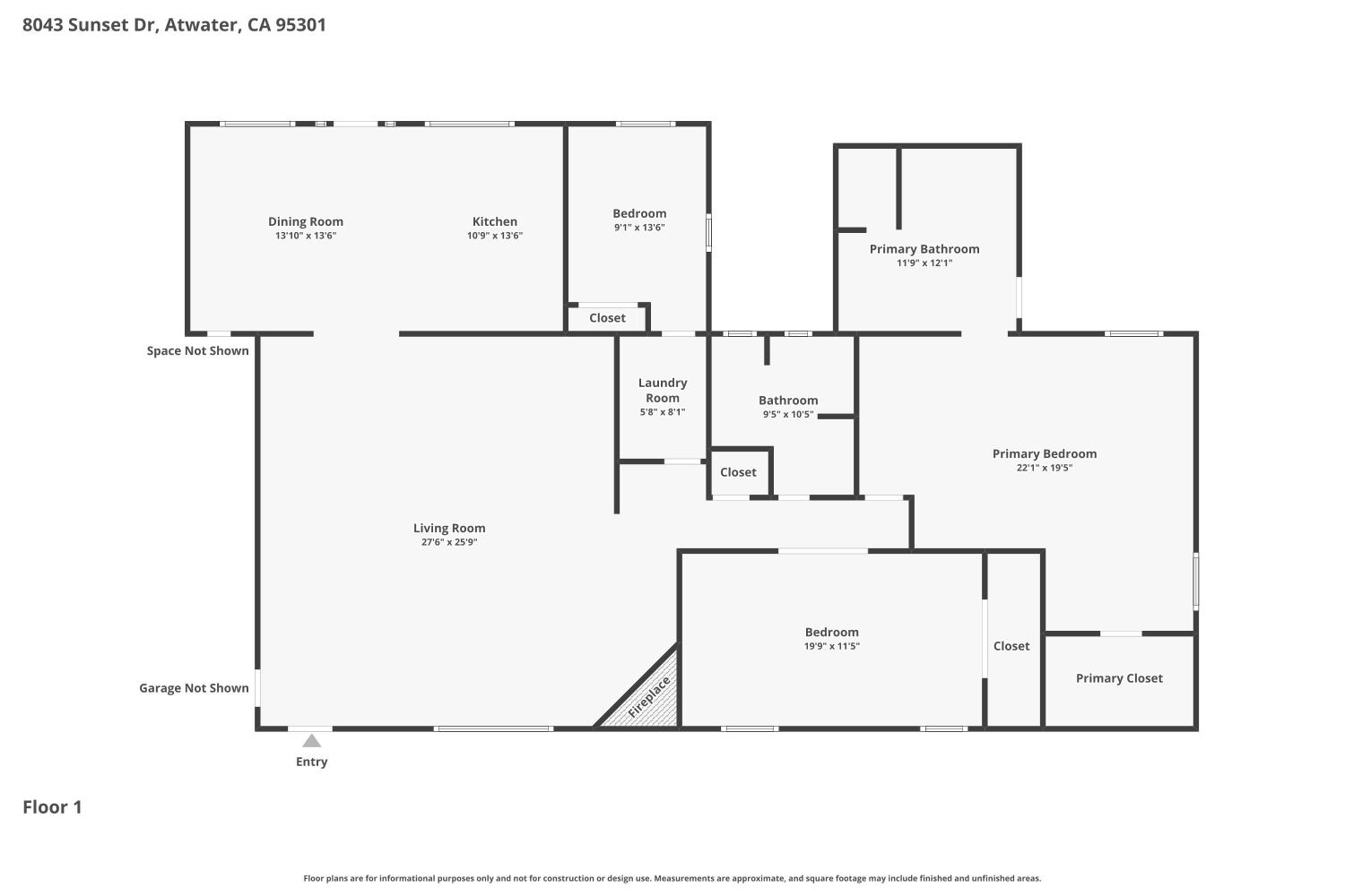 8043 Sunset Dr, Atwater, CA 95301