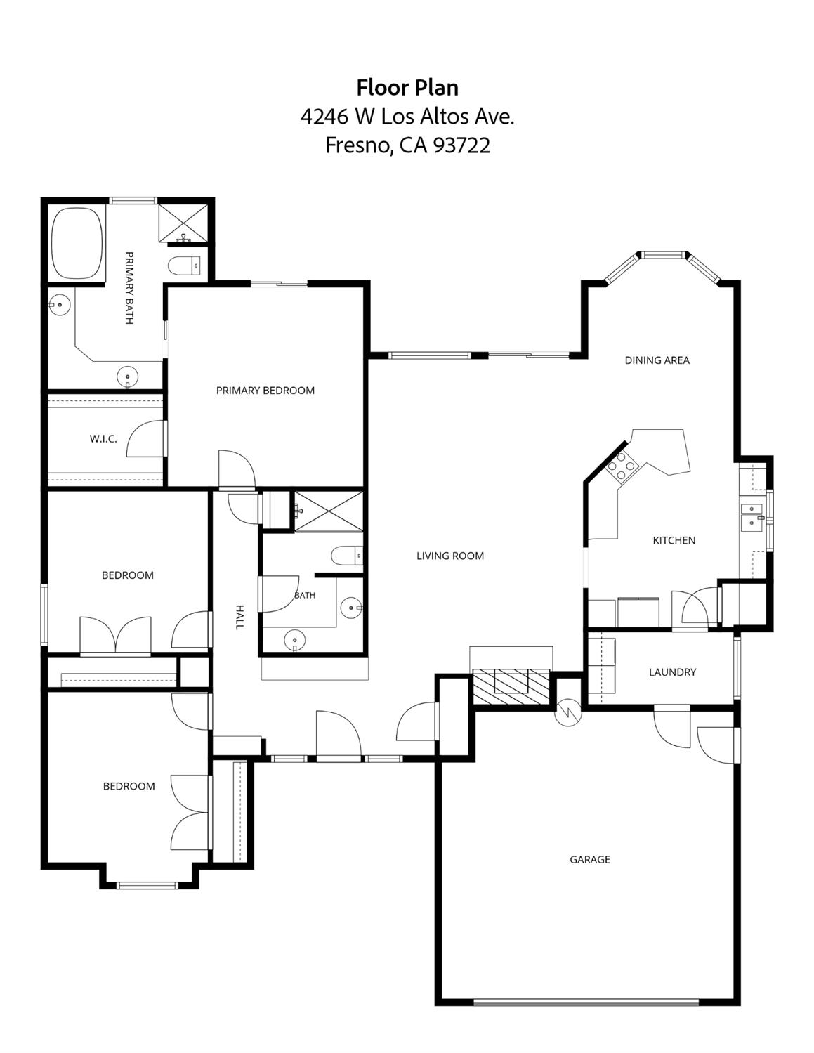 4246 W Los Altos Ave, Fresno, CA 93722