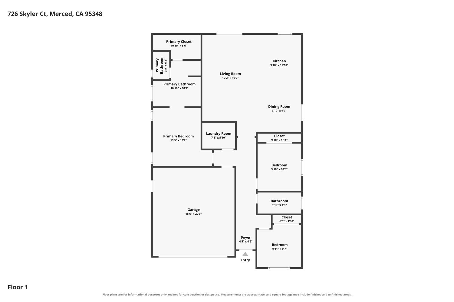 726 Skyler, Merced, CA 95348