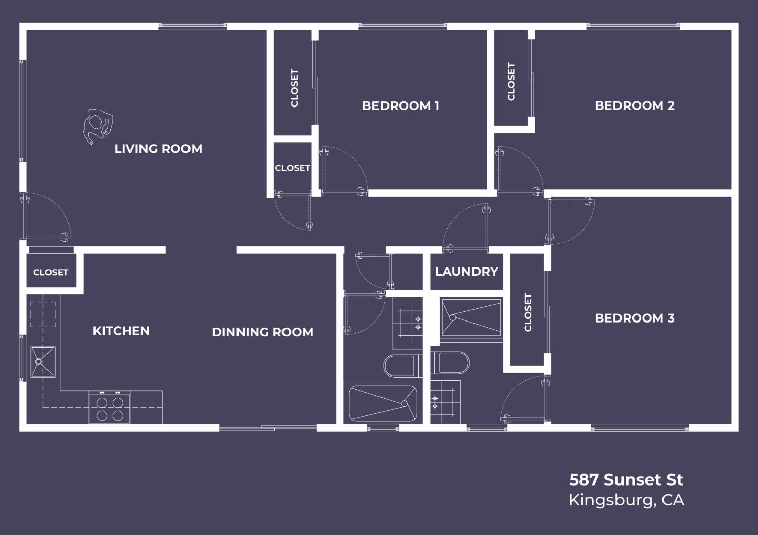 587 Sunset St, Kingsburg, CA 93631