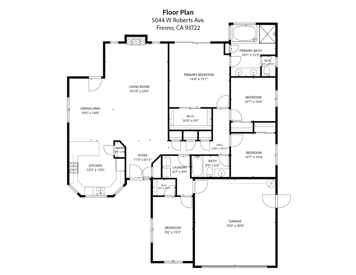 5044 W Roberts, Fresno, CA 93722
