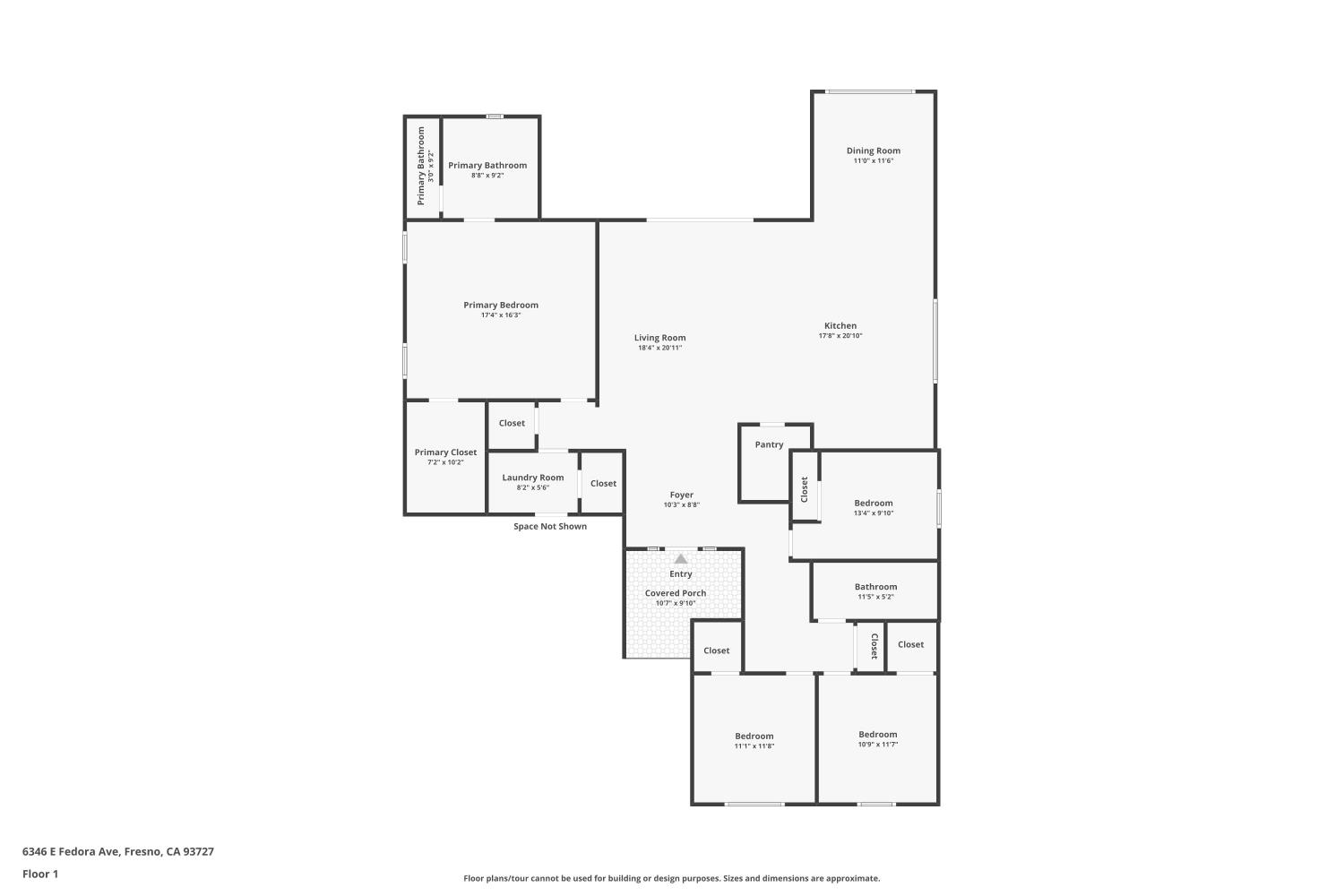 6346 E Fedora Ave, Fresno, CA 93727