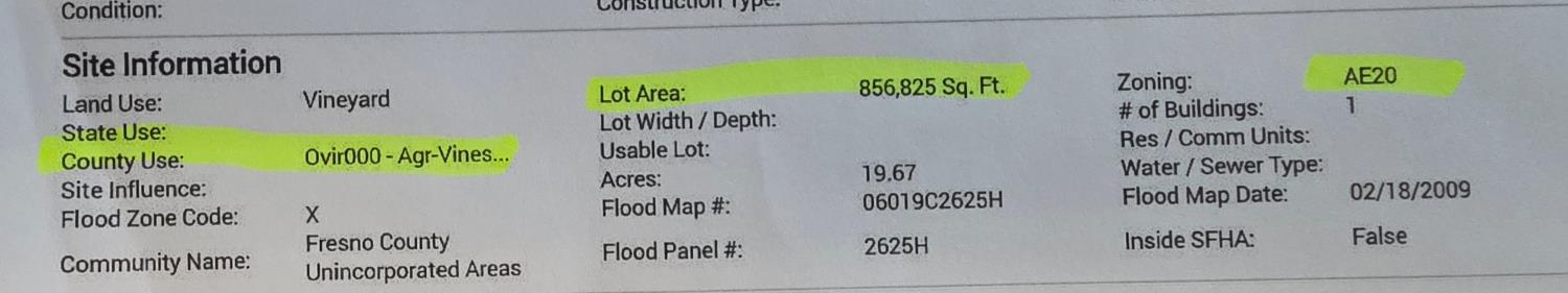42 04207018s, Caruthers, CA 93609
