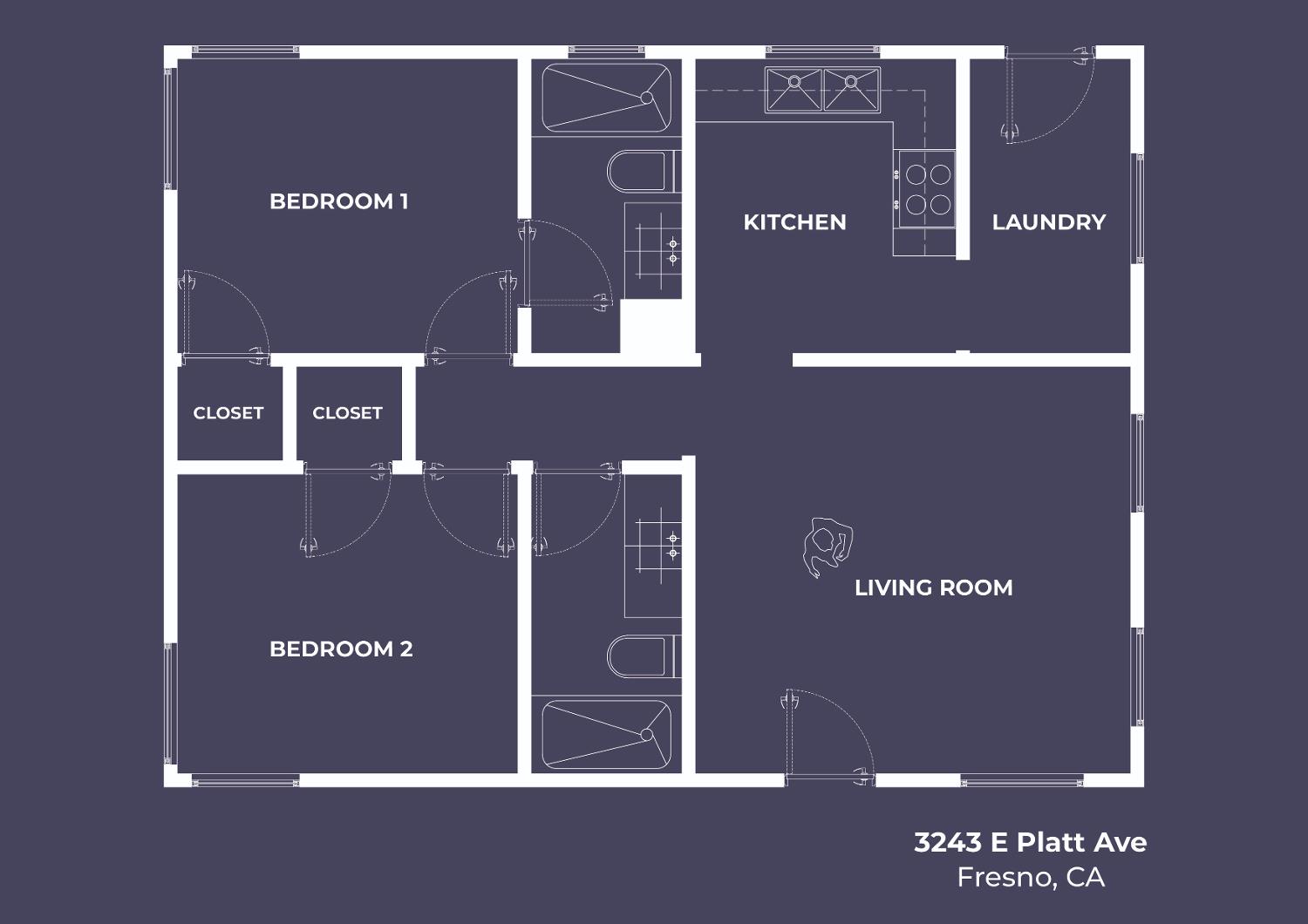3243 E Platt Ave, Fresno, CA 93702