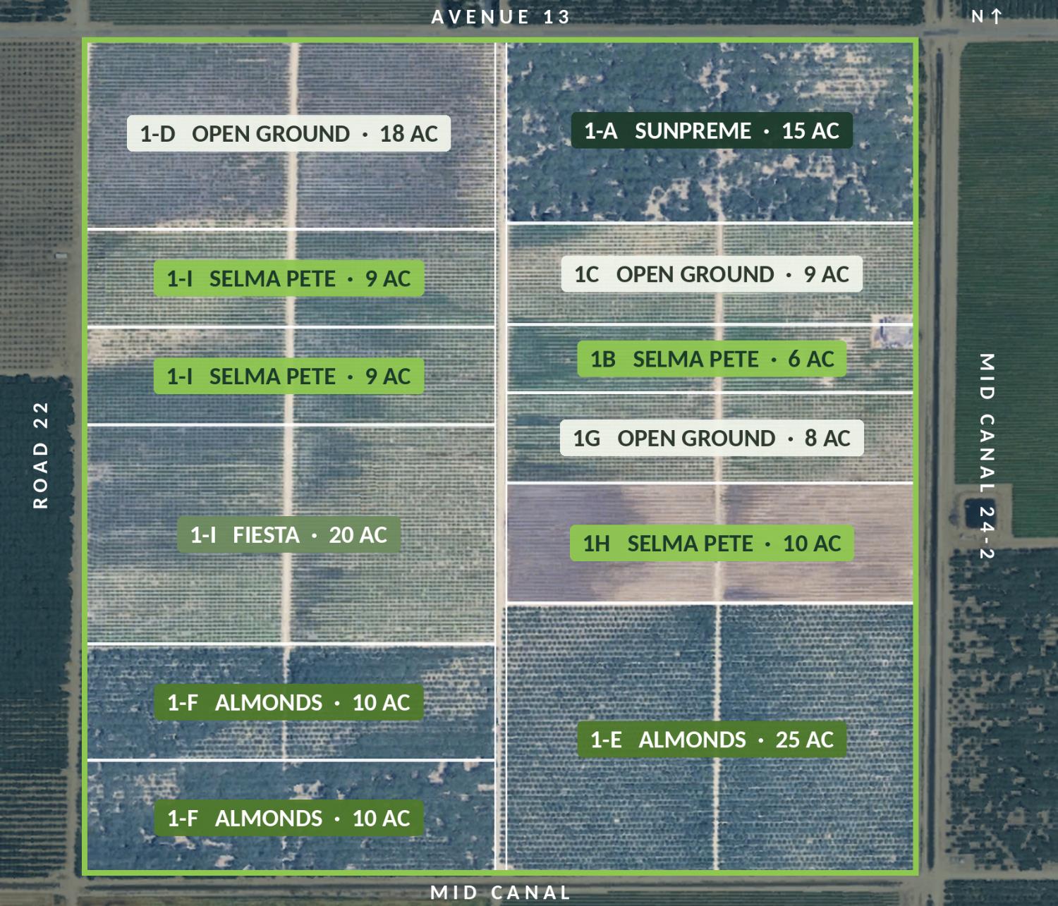 0 0 Avenue 13, Madera, CA 93637