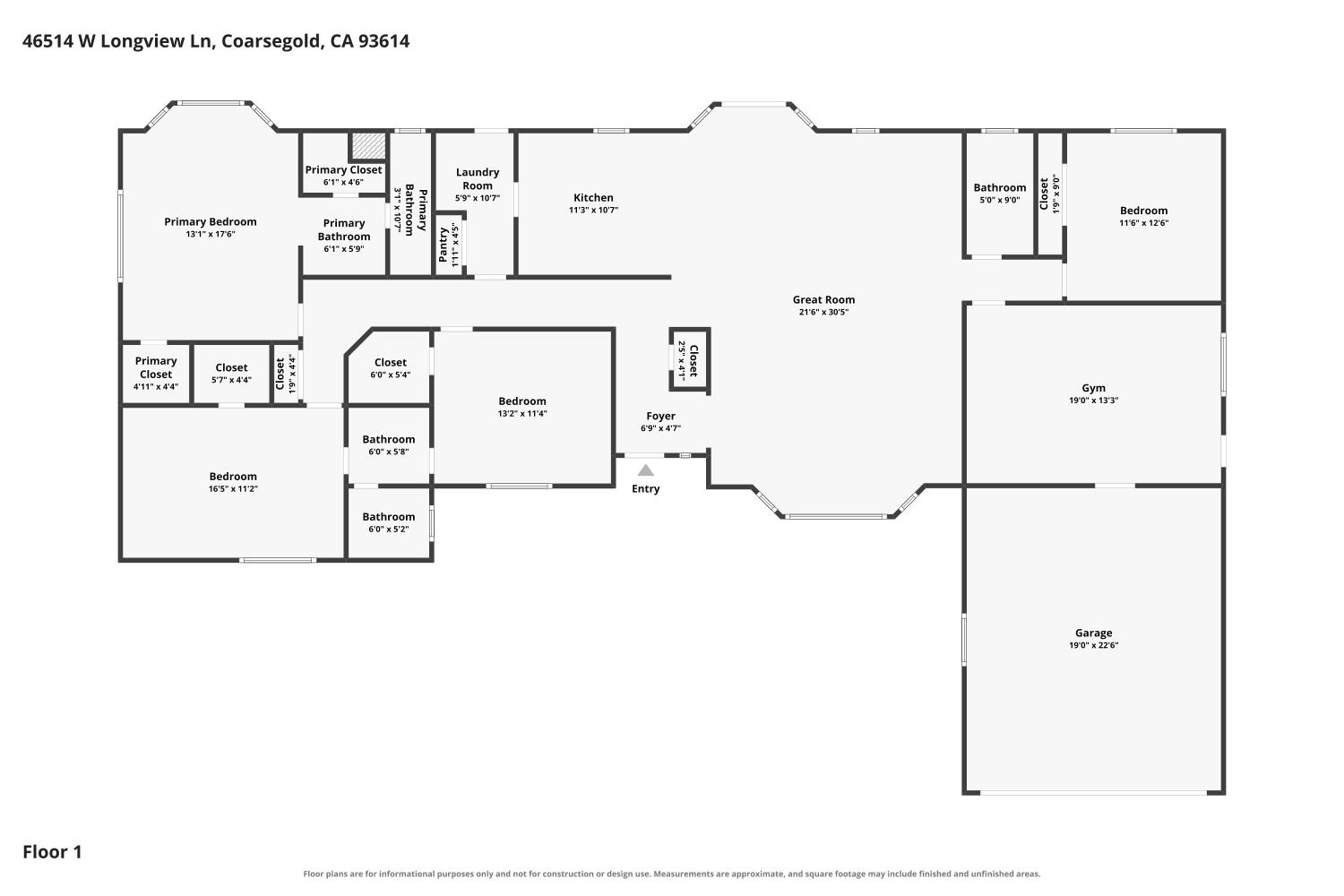 46514 Longview Ln W, Coarsegold, CA 93614