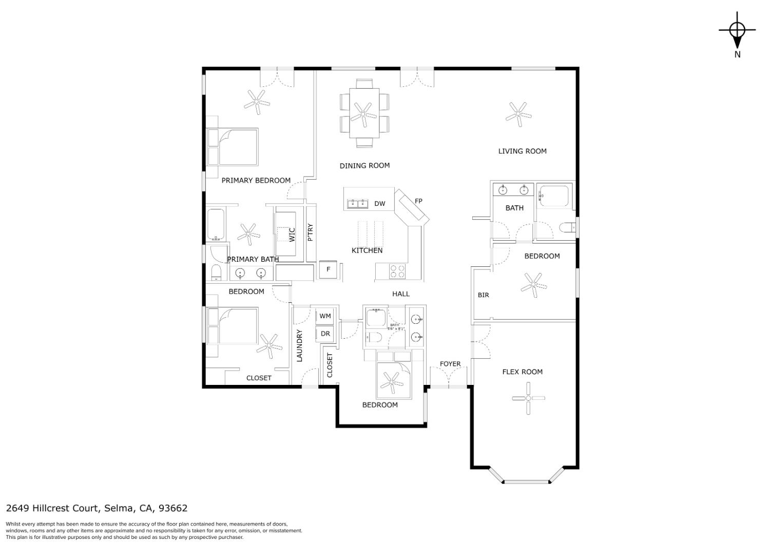 2649 Hillcrest St, Selma, CA 93662