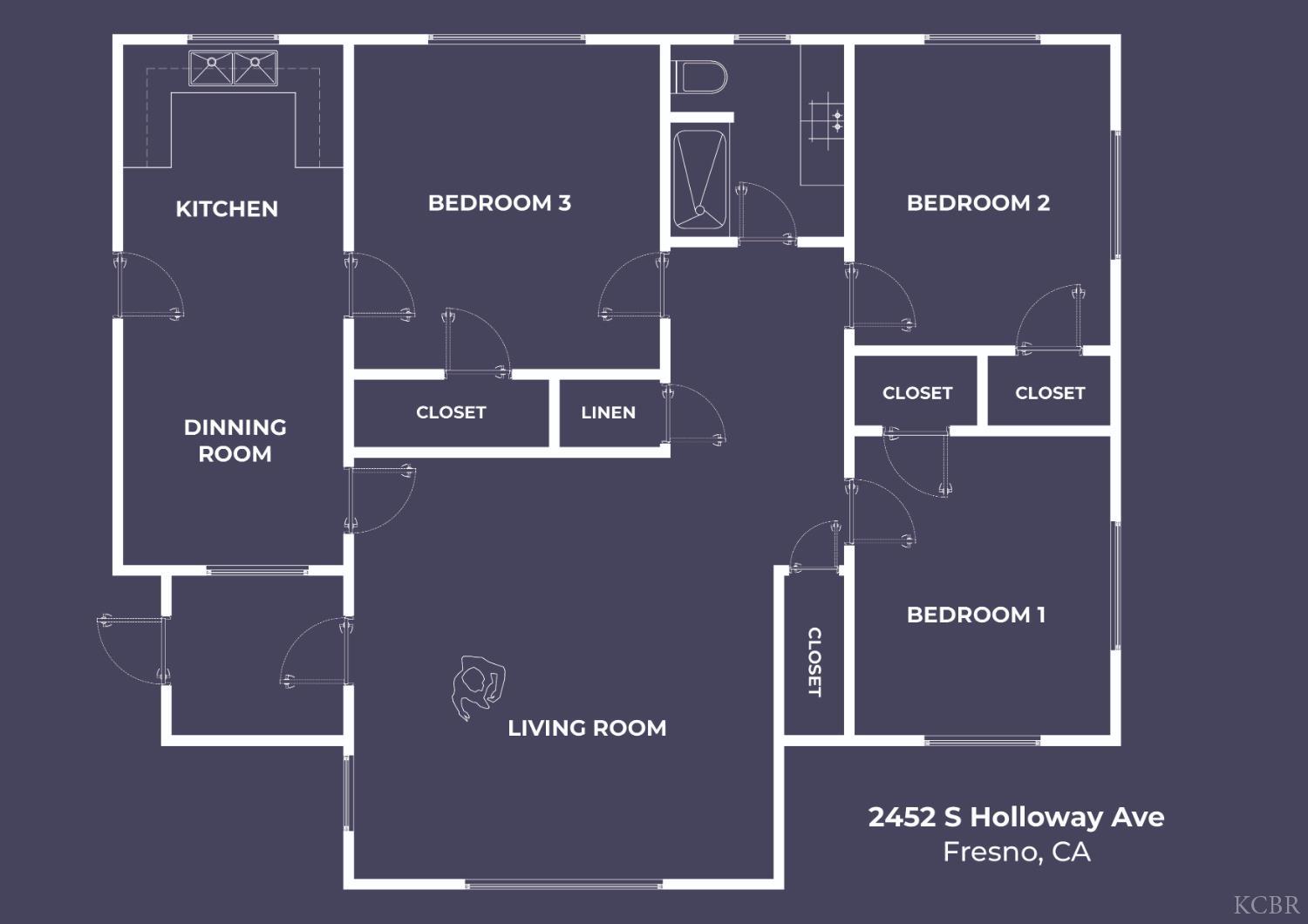 2452 S Holloway Ave, Fresno, CA 93725