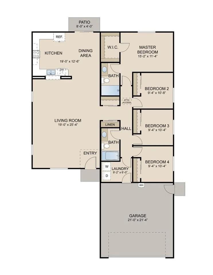 1741 Hume Lake Ave, Corcoran, CA 93212