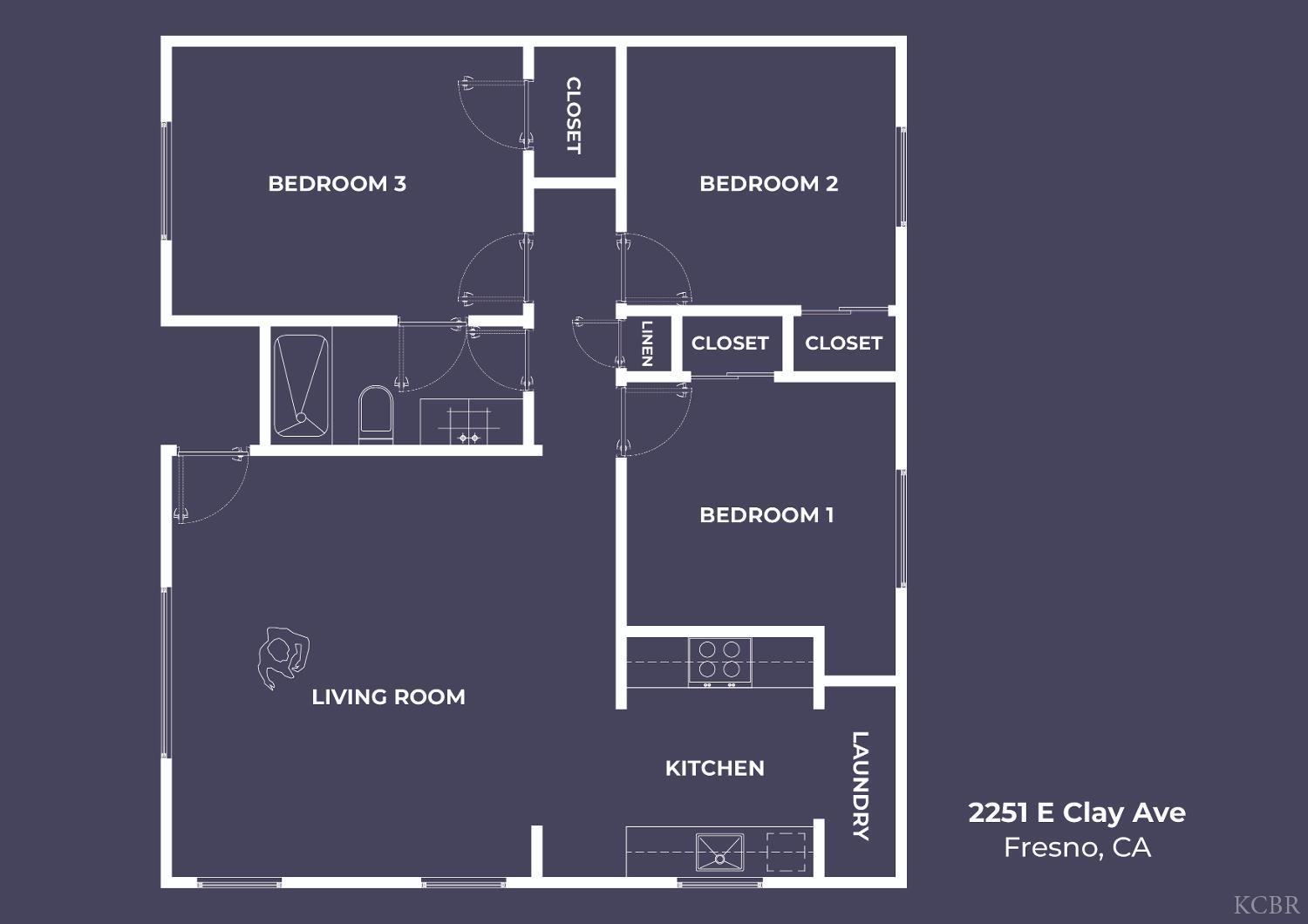 2251 E Clay Ave, Fresno, CA 93701