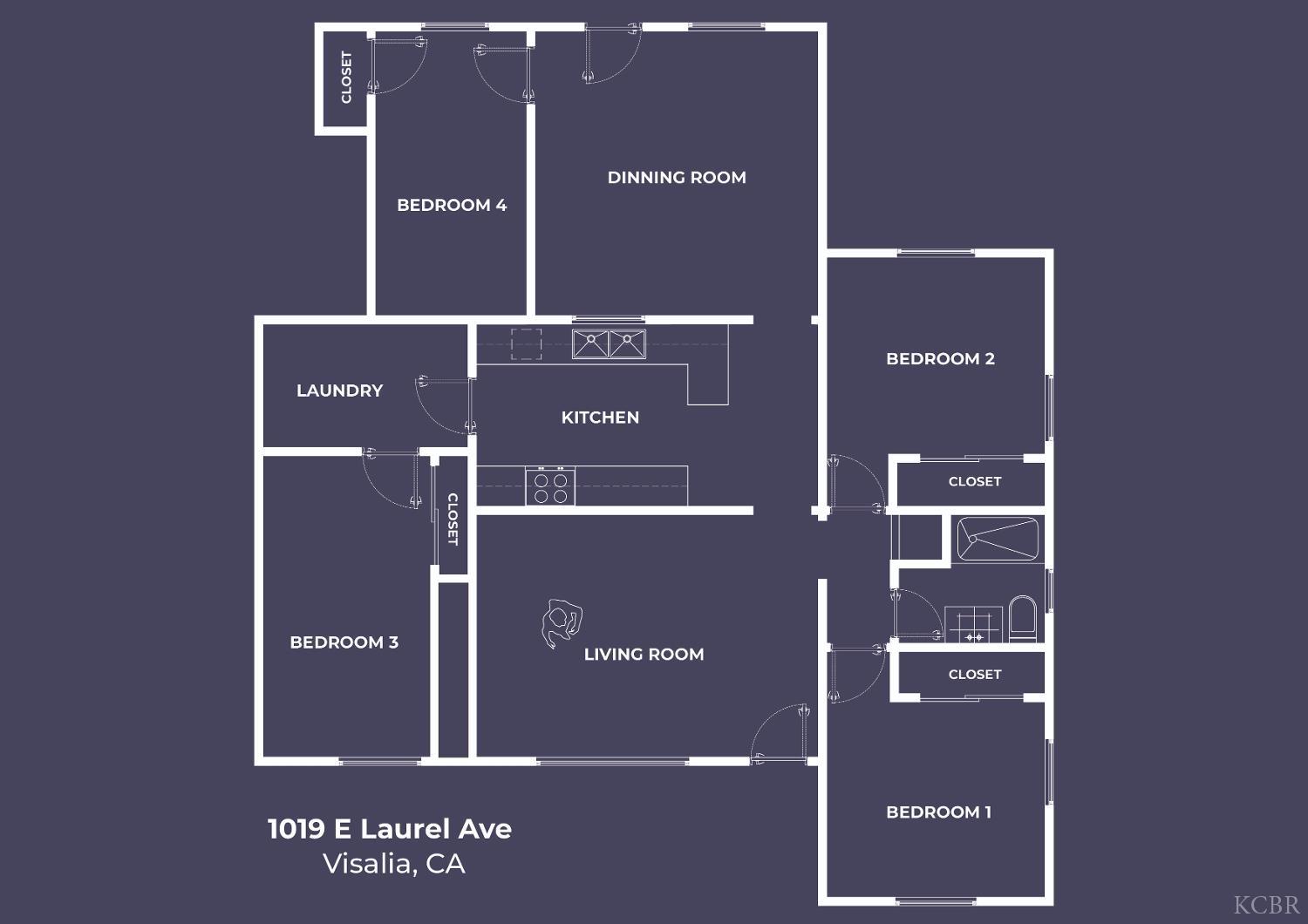 1019 E Laurel Ave, Visalia, CA 93292