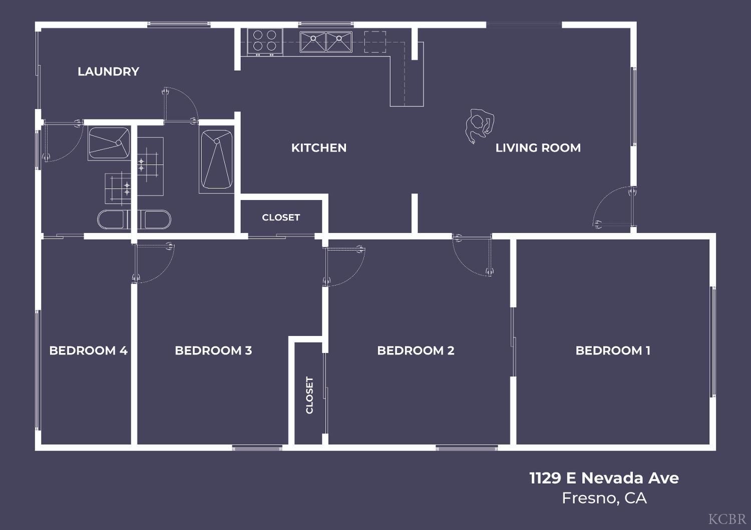 1129 E Nevada Ave, Fresno, CA 93701