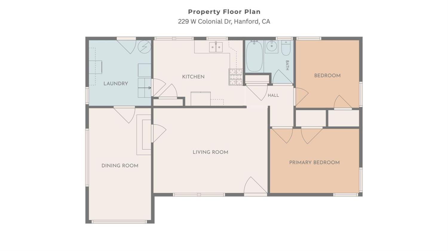 229 W Colonial Dr, Hanford, CA 93230