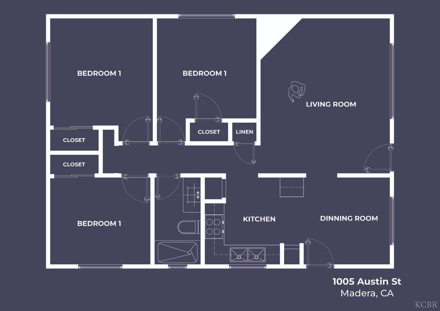 1005 Austin St, Madera, CA 93638