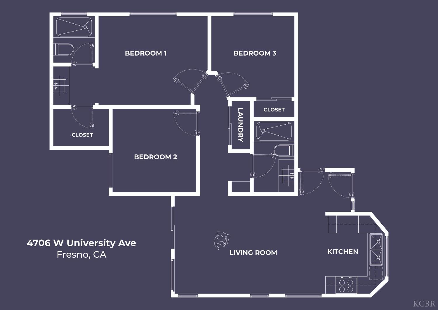 4706 W University Ave, Fresno, CA 93722
