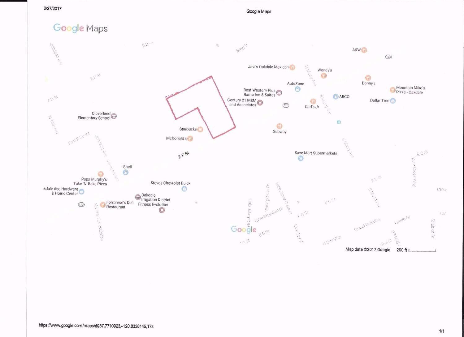 1362 E F St, Oakdale, CA 95361