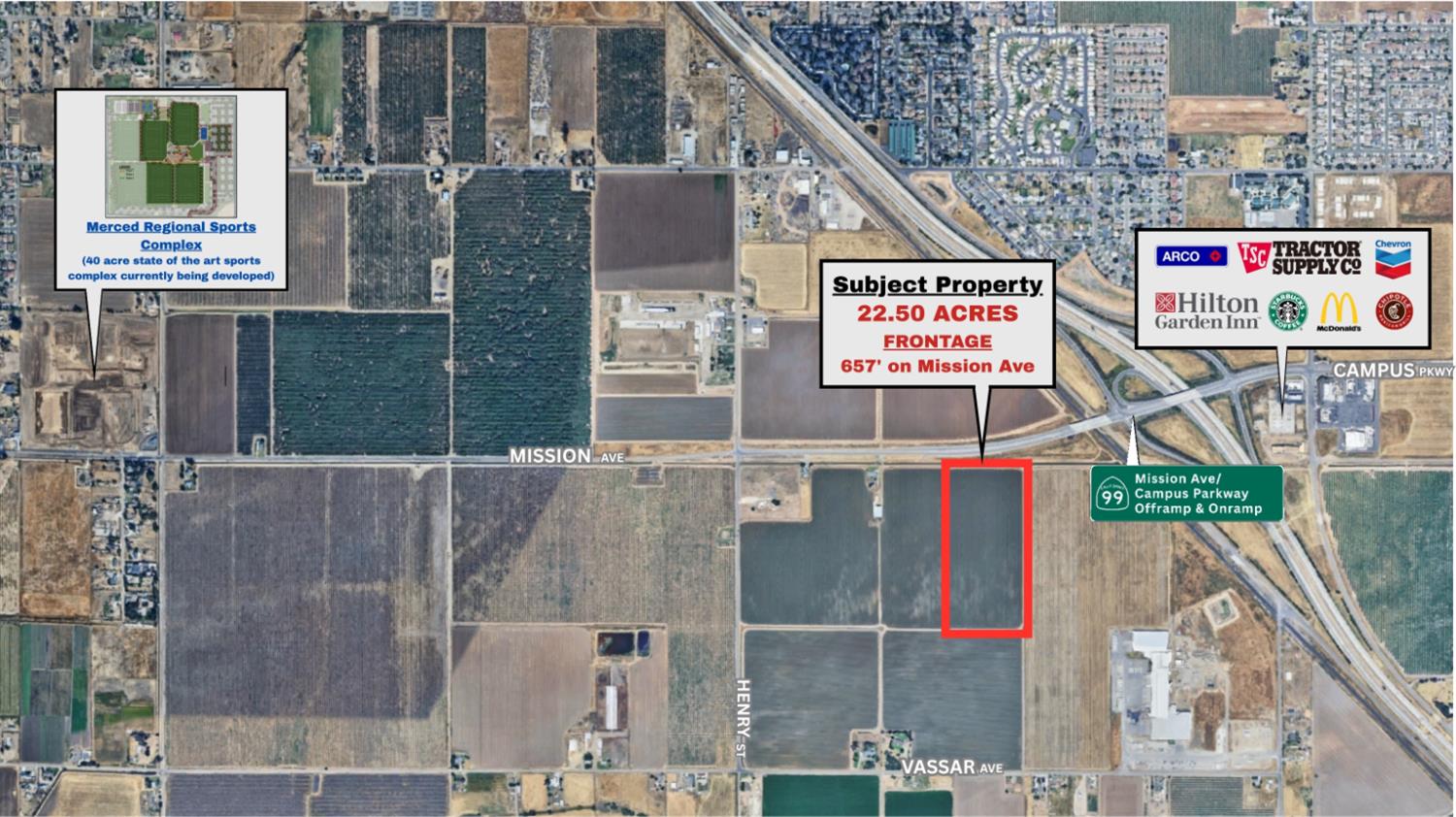 0 1/2 E Mission Ave, Merced, CA 95341