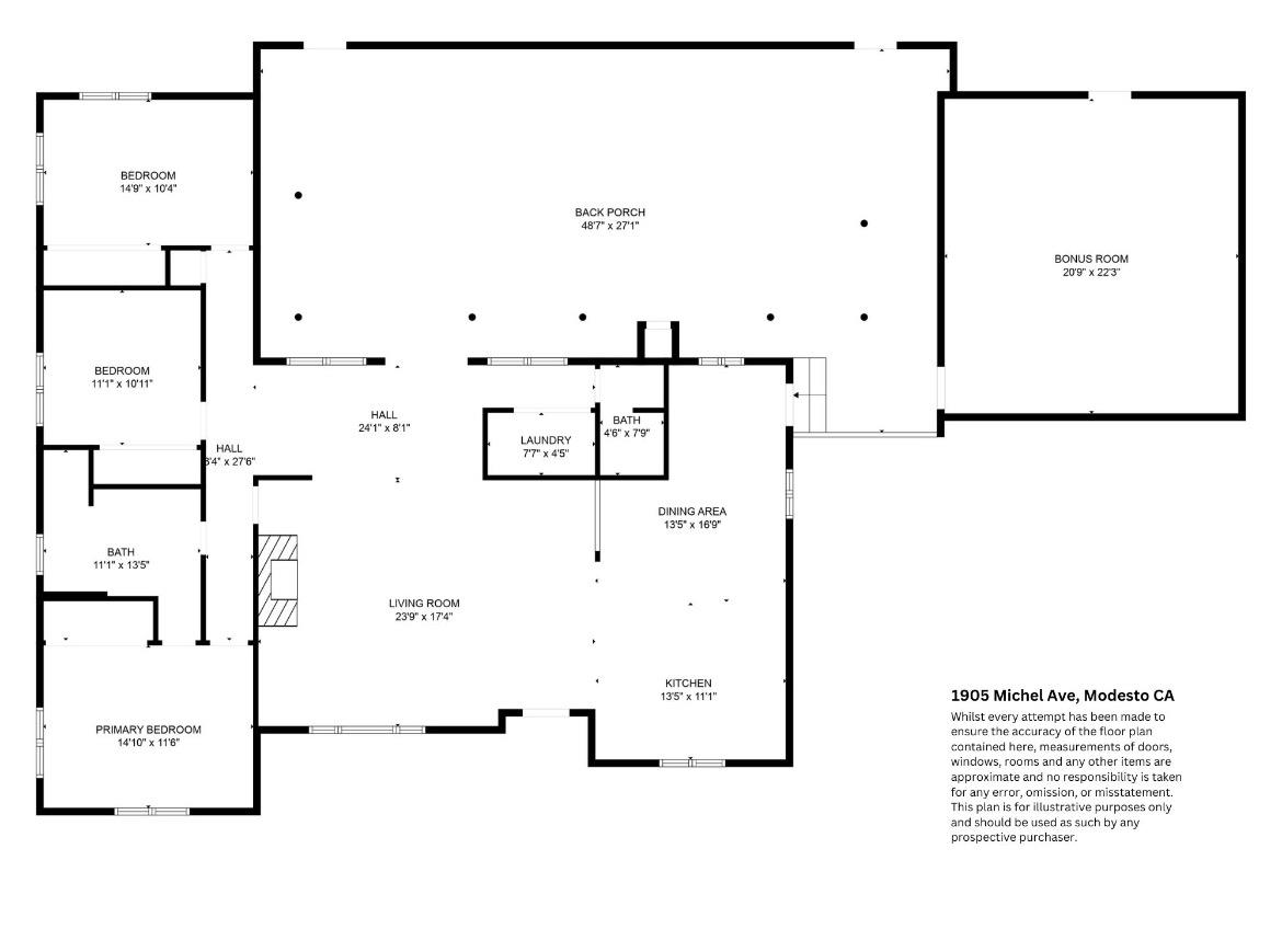 1905 Michel Ave, Modesto, CA 95358