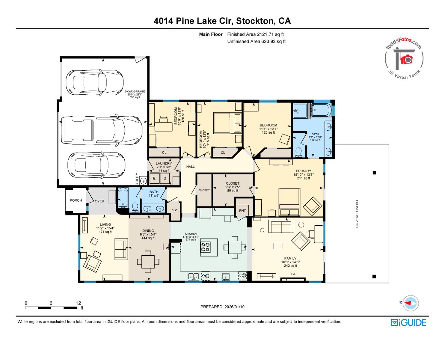 4014 PINE LAKE Cir, San Joaquin, CA 95219