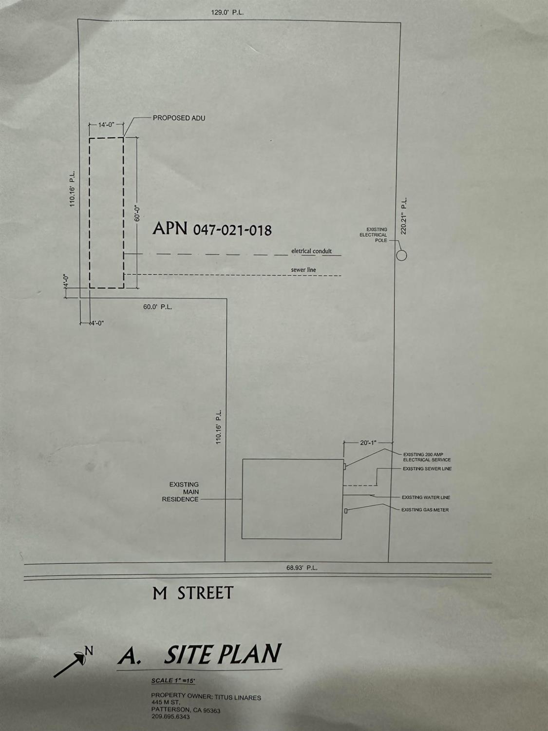 445 M, Patterson, CA 95363
