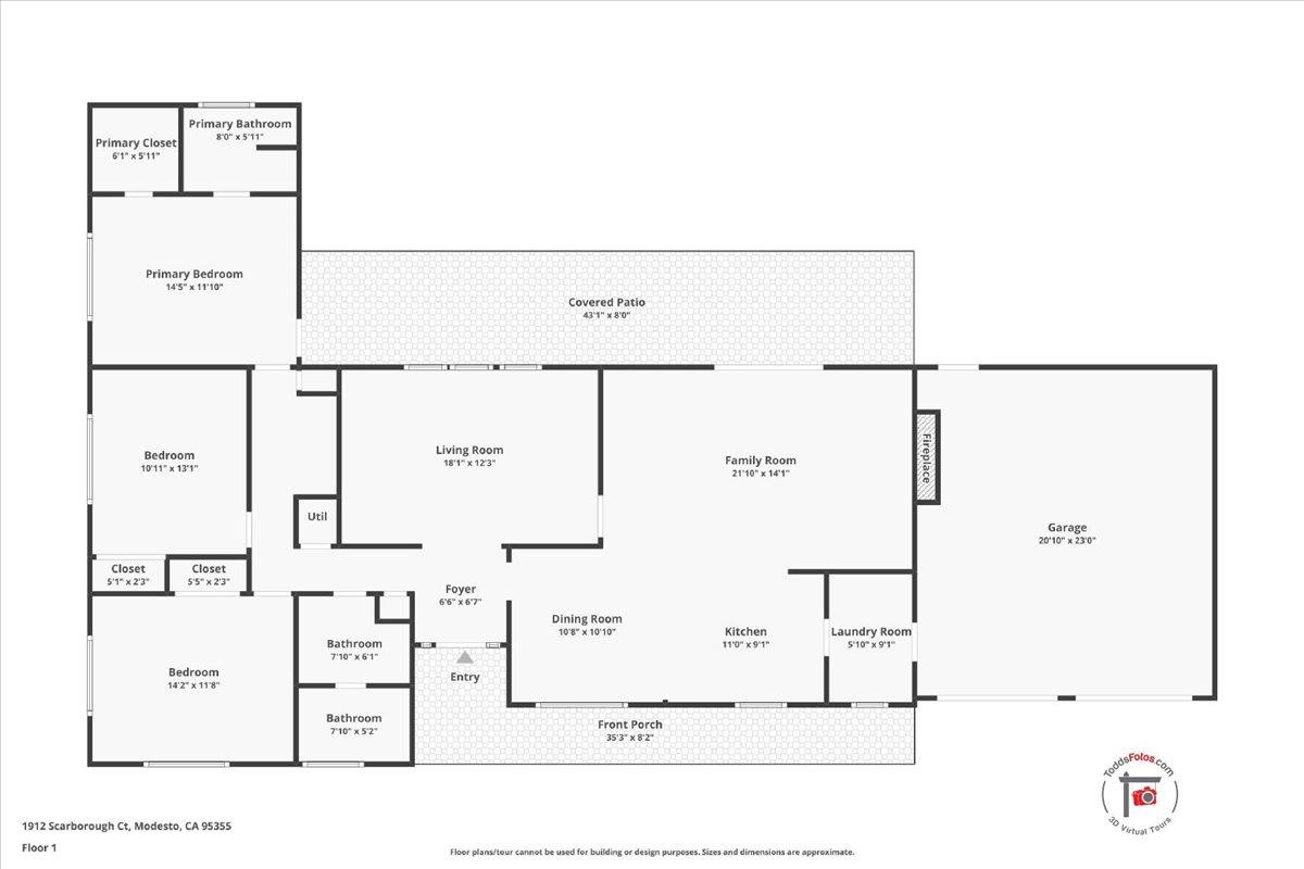 1912 Scarborough Ct, Modesto, CA 95355