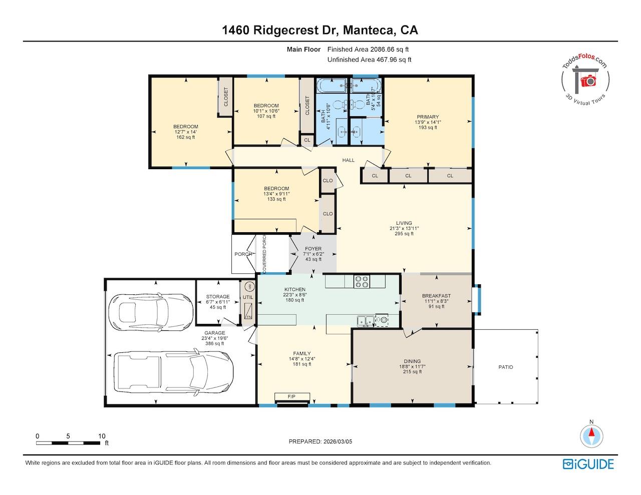 1460 Ridgecrest Dr, Manteca, CA 95336