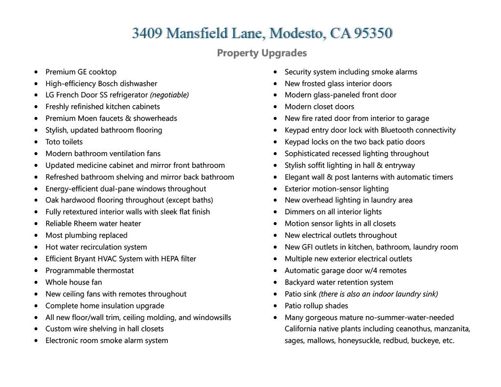 3409 Mansfield Ln, Modesto, CA 95350