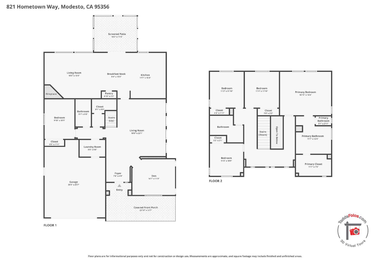 821 Hometown Way, Modesto, CA 95356