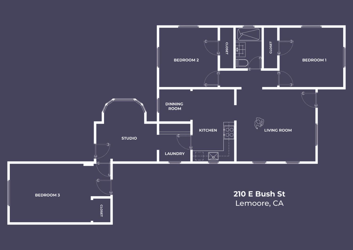 210 E Bush St, Lemoore, CA 93245