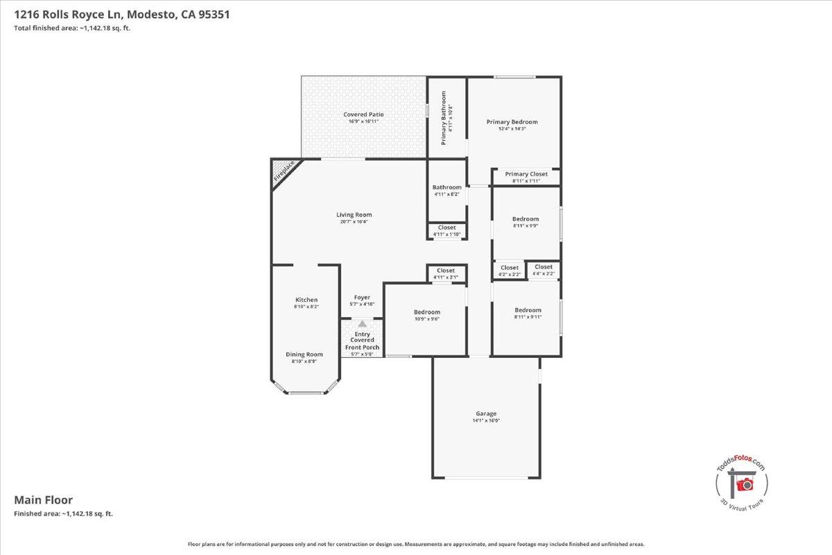 1216 Rolls Royce Ln, Modesto, CA 95351